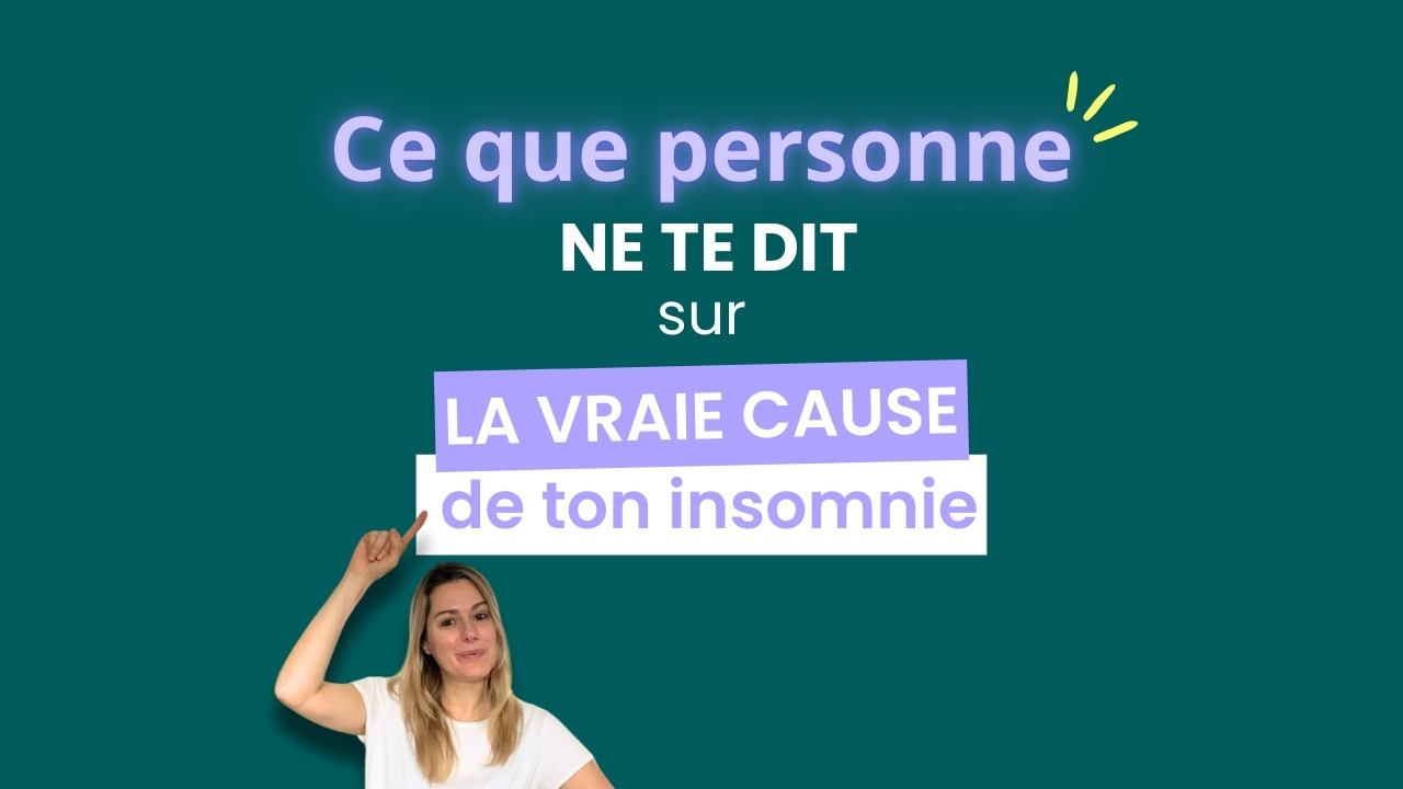 Ce que personne ne te dit sur la vraie cause de ton insomnie